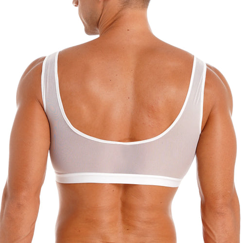 "Maryam"Femboy Mesh Tank Top