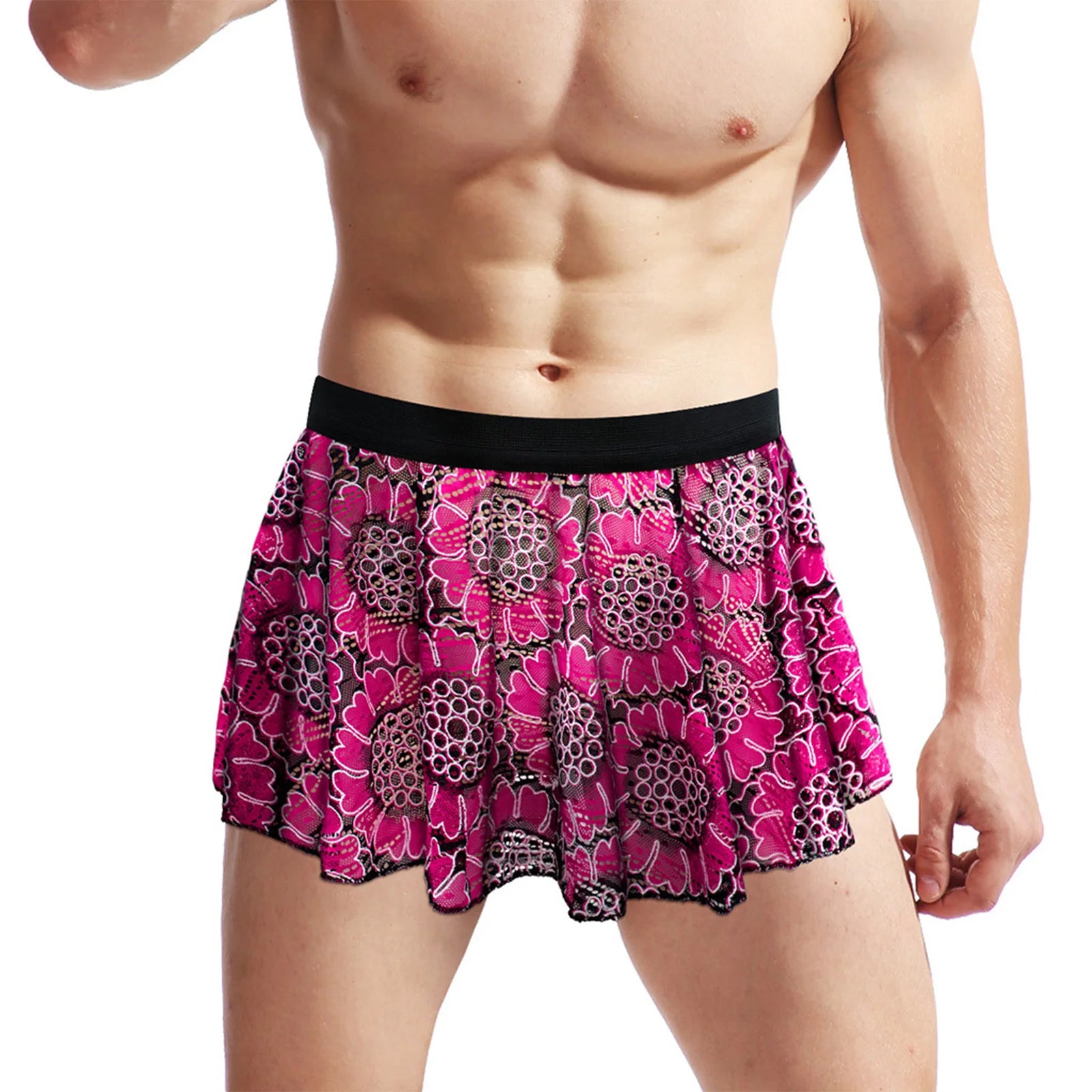 "Sissy Violet" Pleated  Short Skirt