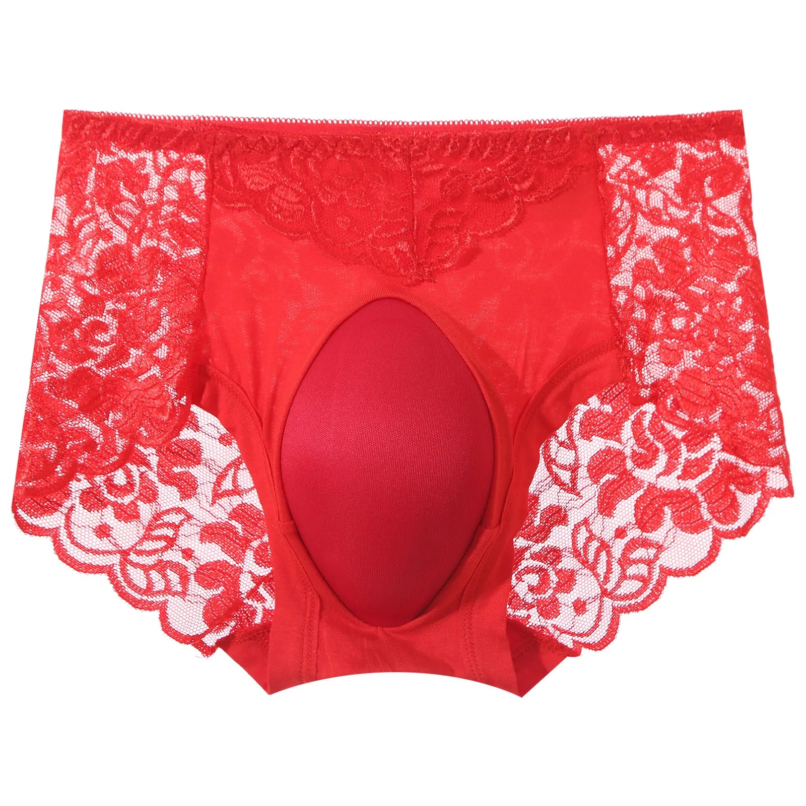 "Sissy Emma" Sponge Pouch Lace Panty