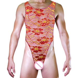 "Sissy Daleyza" See-through Bodysuit Men's Lingerie