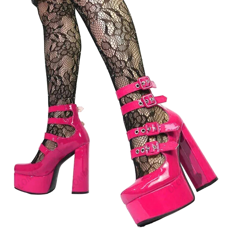 Patent Platform Heels for Drag, Crossdressing & Femme Style