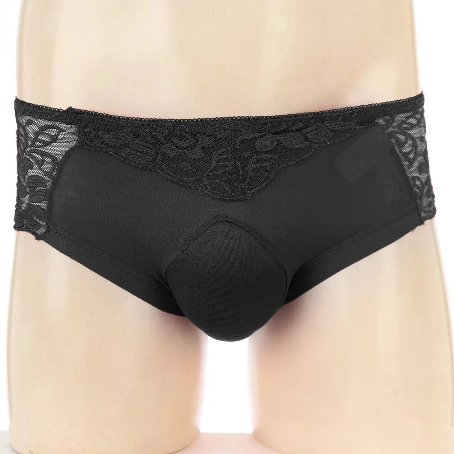 "Sissy Emma" Sponge Pouch Lace Panty