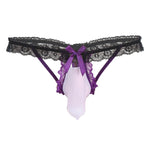 Load image into Gallery viewer, &quot;Sissy Madelyn&quot; Floral Lace Thong
