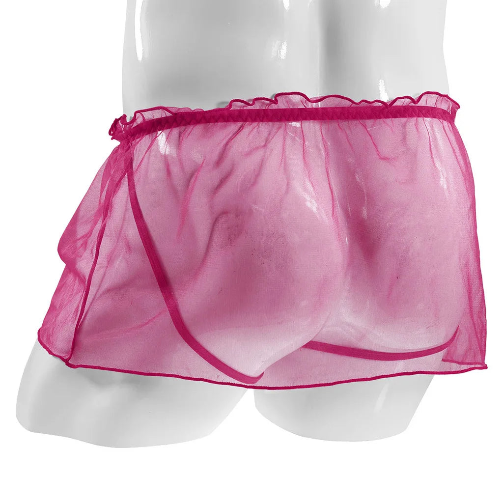 Sheer Lace Thong | Breathable See-Through Briefs for Feminine Expression