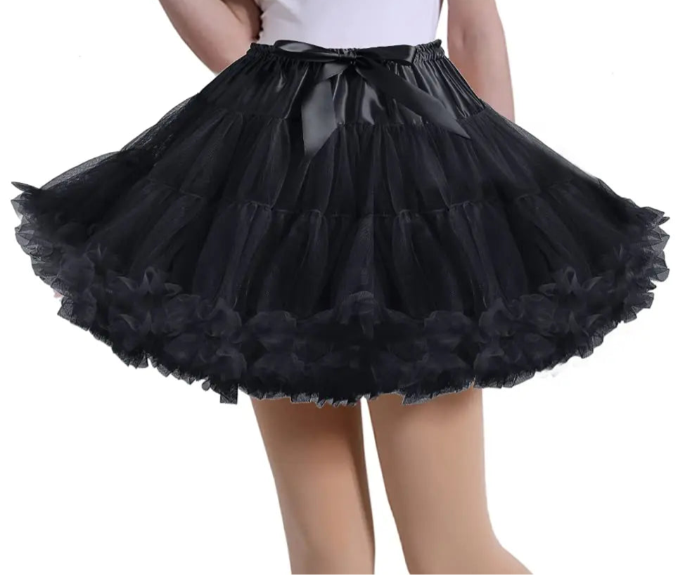 "Sissy Vivian" Puffy Petticoat Skirt