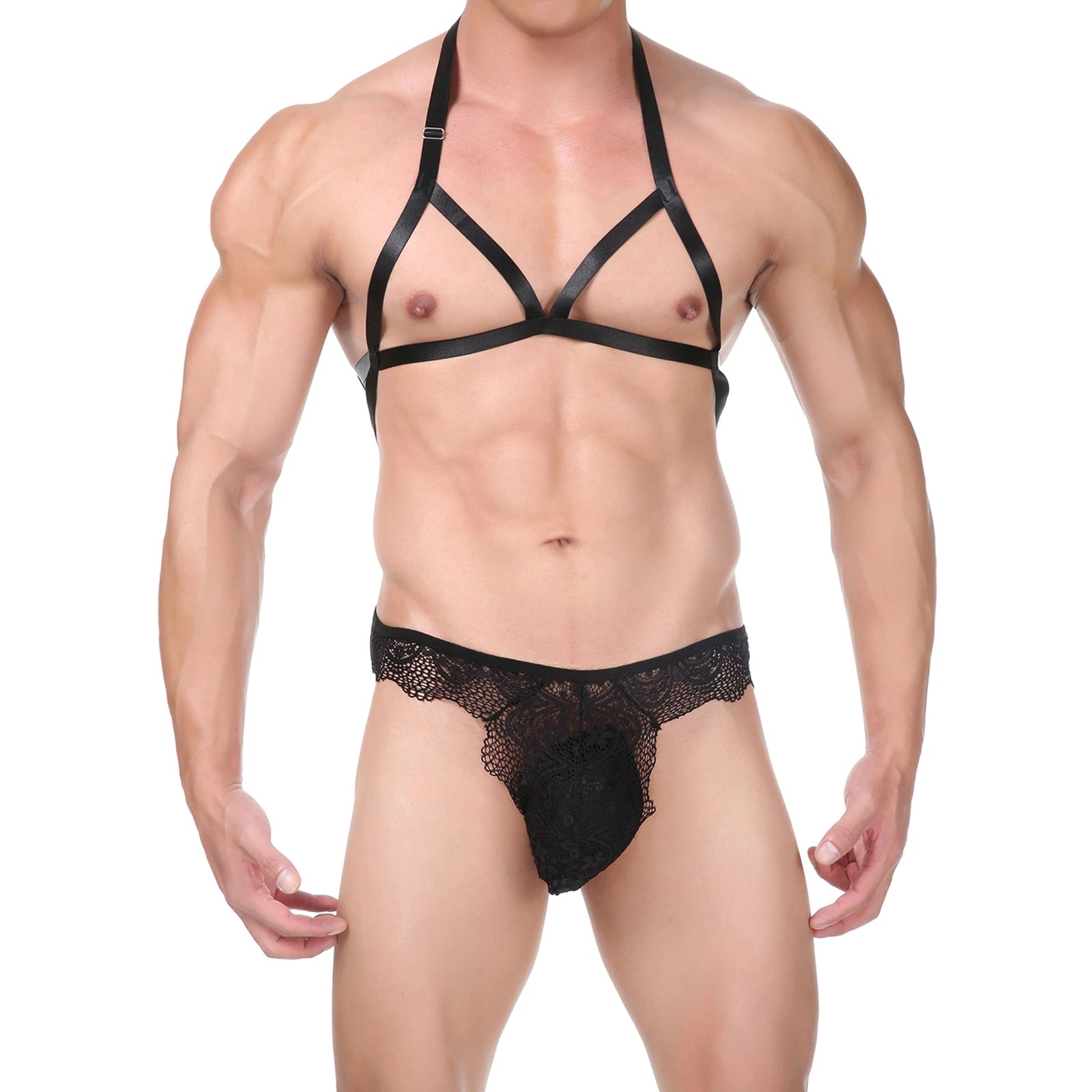 "Sissy Adelynn" Men Sexy Lace Underwear