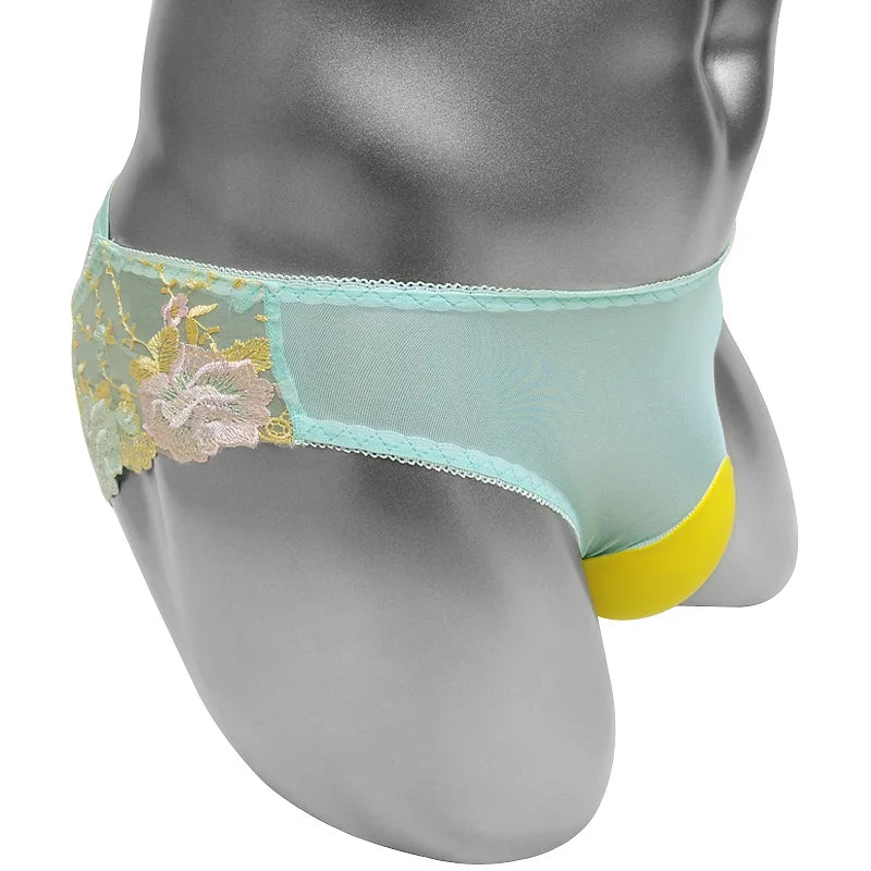 "Sissy Scottie" See Through Men's Briefs Underwear