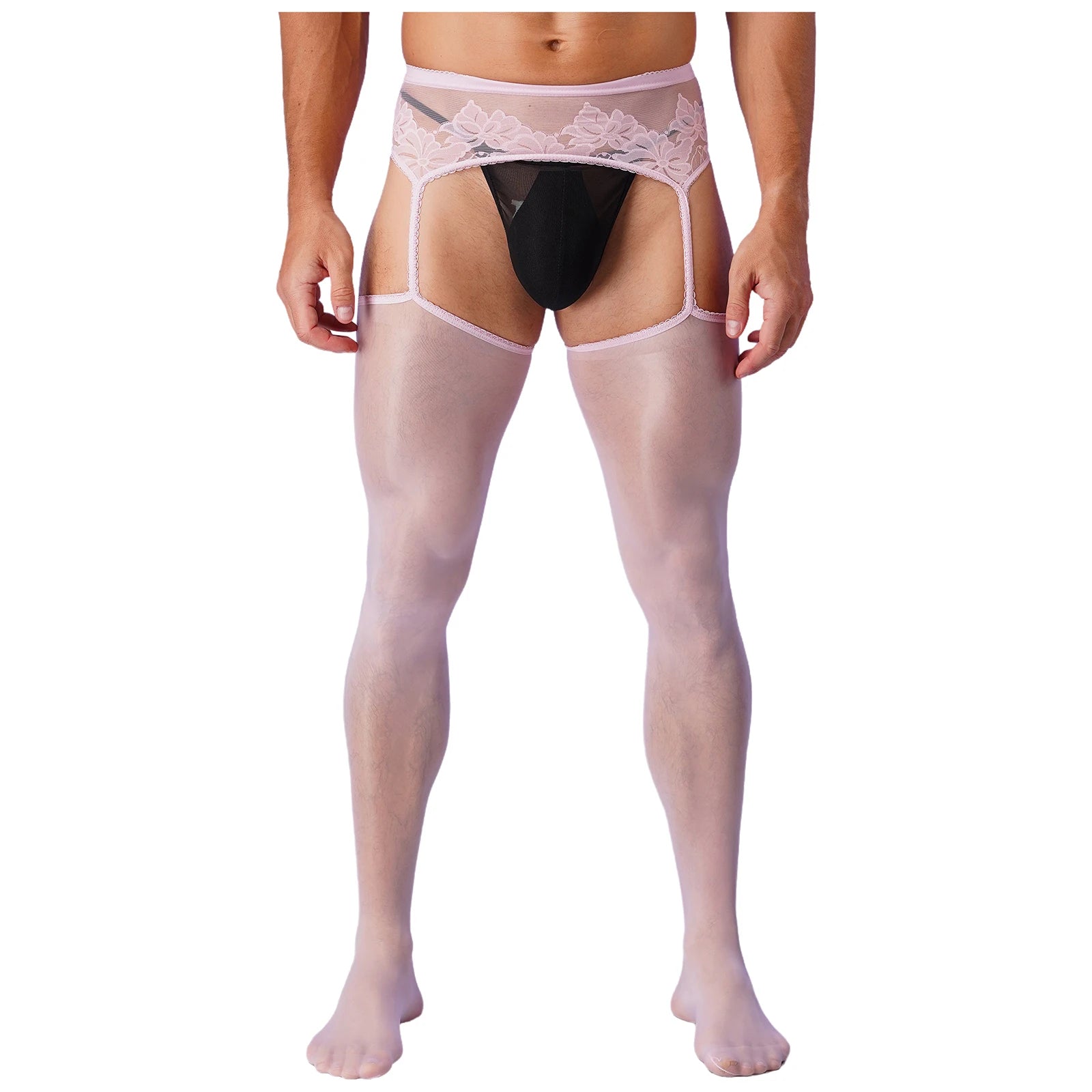 "Sissy Winnie" Ultra Thin Mesh Leggings.