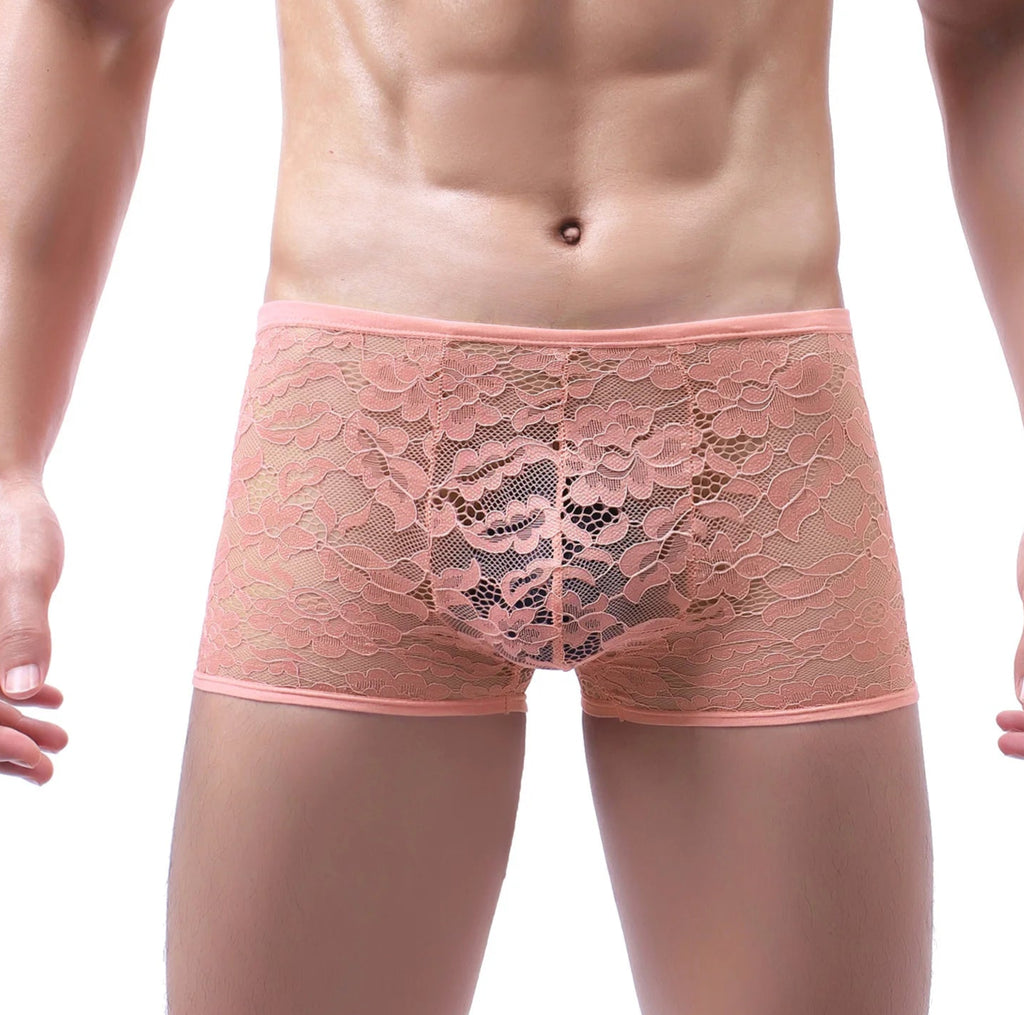 "Sissy Legacy" See Through Lace Boxers
