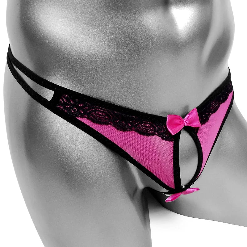 "Sissy Elowyn" Sexy See through Thong