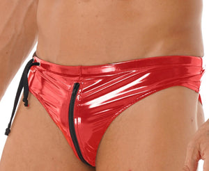 "Sissy Adley" Wet Look Briefs