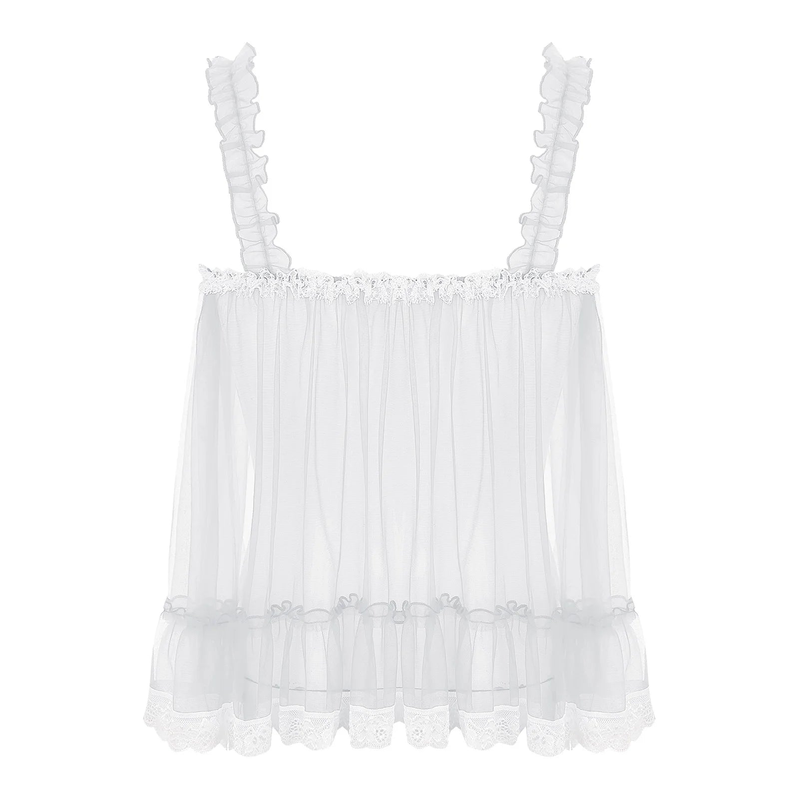 "Camila" See-Through Femboy Lingerie