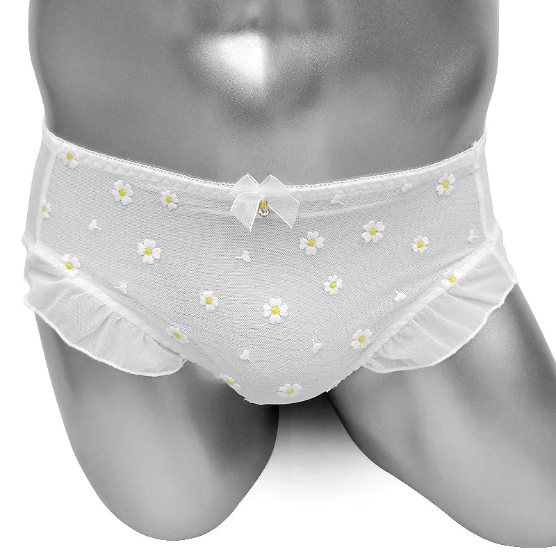 " Sissy Adhara" See Through Mens Briefs