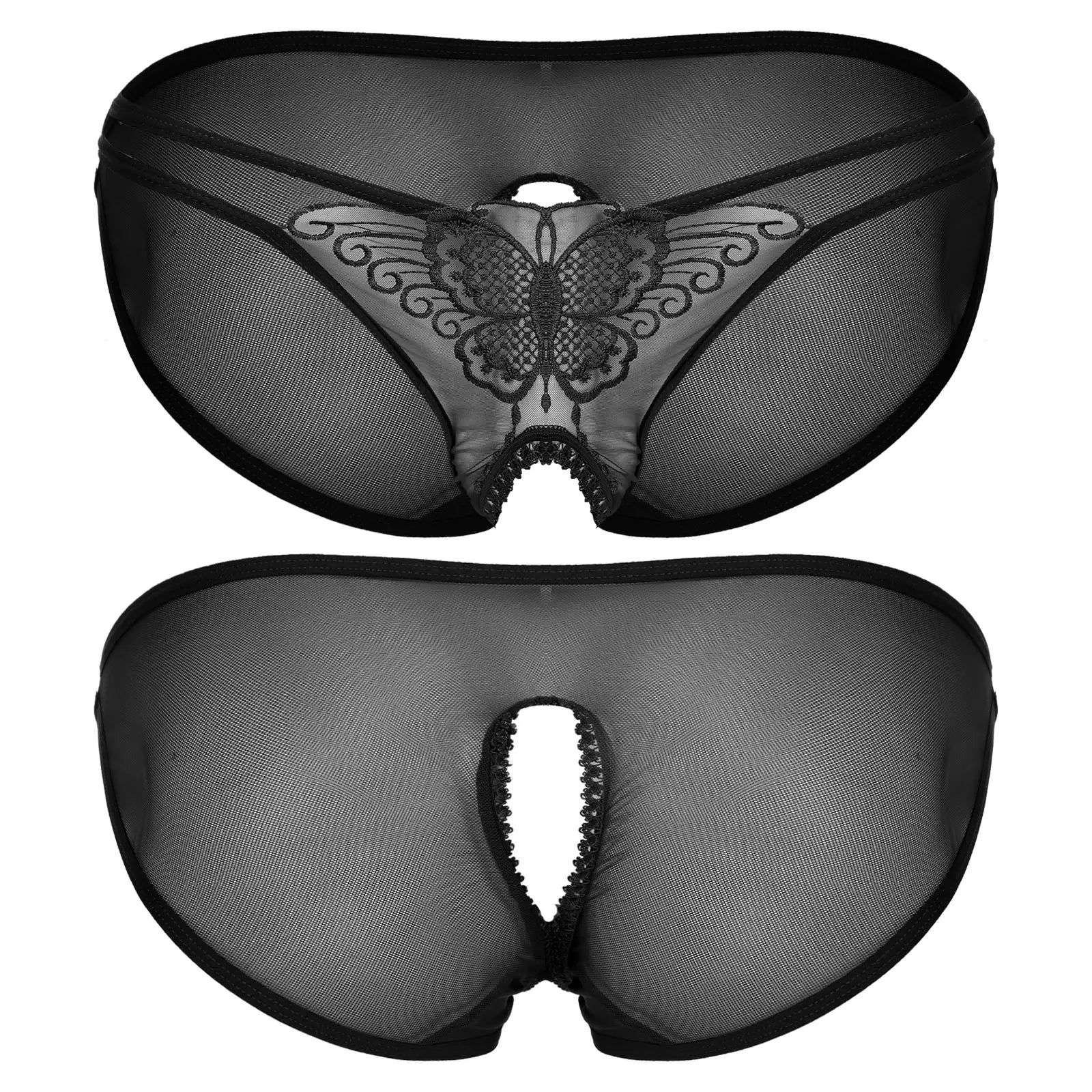 "Sissy Josie" See-through Low Waist Mesh Panties