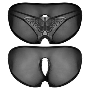 "Sissy Josie" See-through Low Waist Mesh Panties