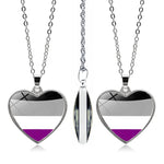 Load image into Gallery viewer, LGBT Gay Rainbow Pride Flag Necklace

