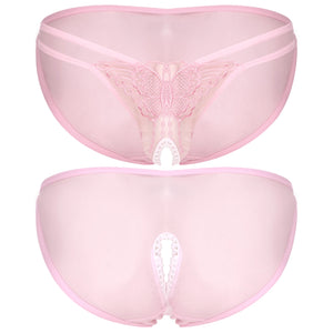 "Sissy Josie" See-through Low Waist Mesh Panties