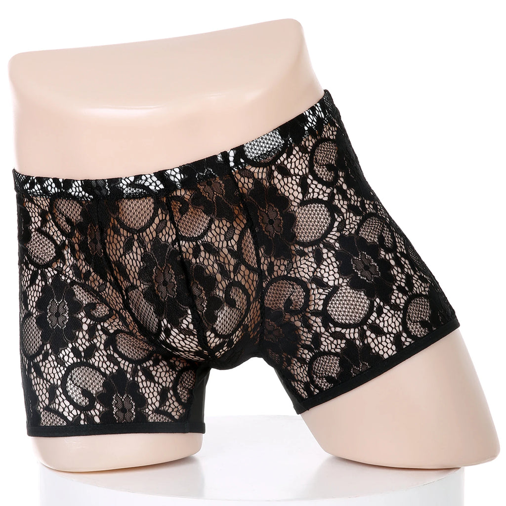 "Sissy Evie" Transparent See-Through Boxers