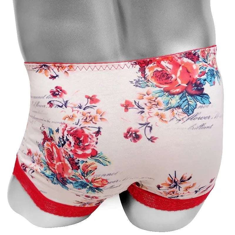 "Sissy Nova"Boxers  Sexy Lace  Lingerie For Men