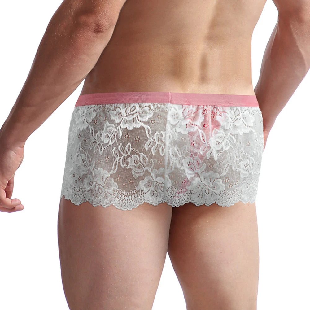 "Sissy Aylin" Sheer Lace Mini Skirt