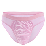 Load image into Gallery viewer, &quot;Sissy Katie&quot; See through Mesh Satin Briefs
