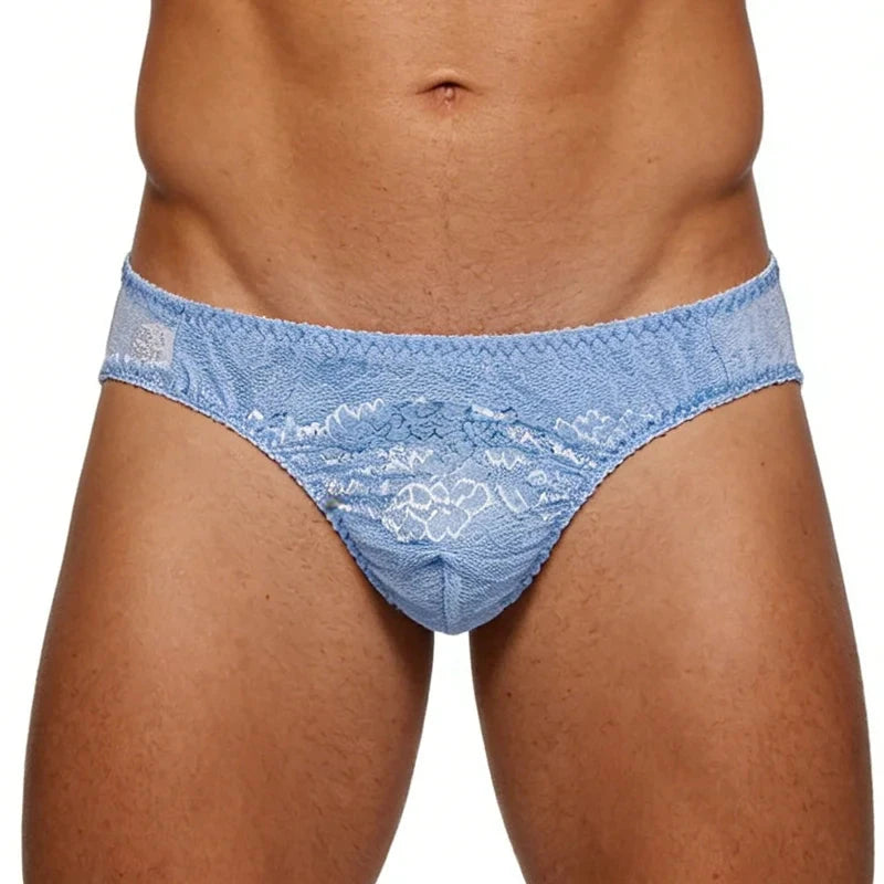 Lace Pouch Panty Brief | Stretch Underwear