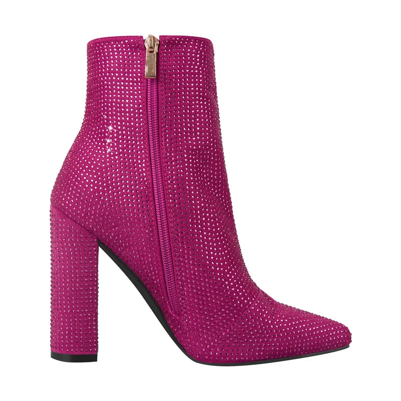"Sissy Sophie" Square Heels Boots