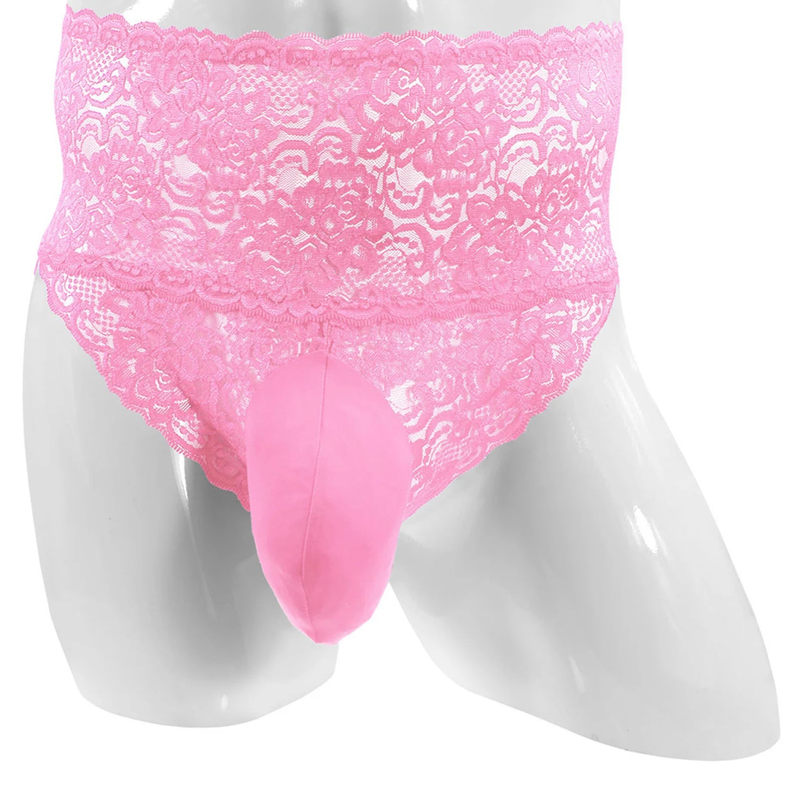 "Sissy Olivia" Semi-Sheer Lace Underpants