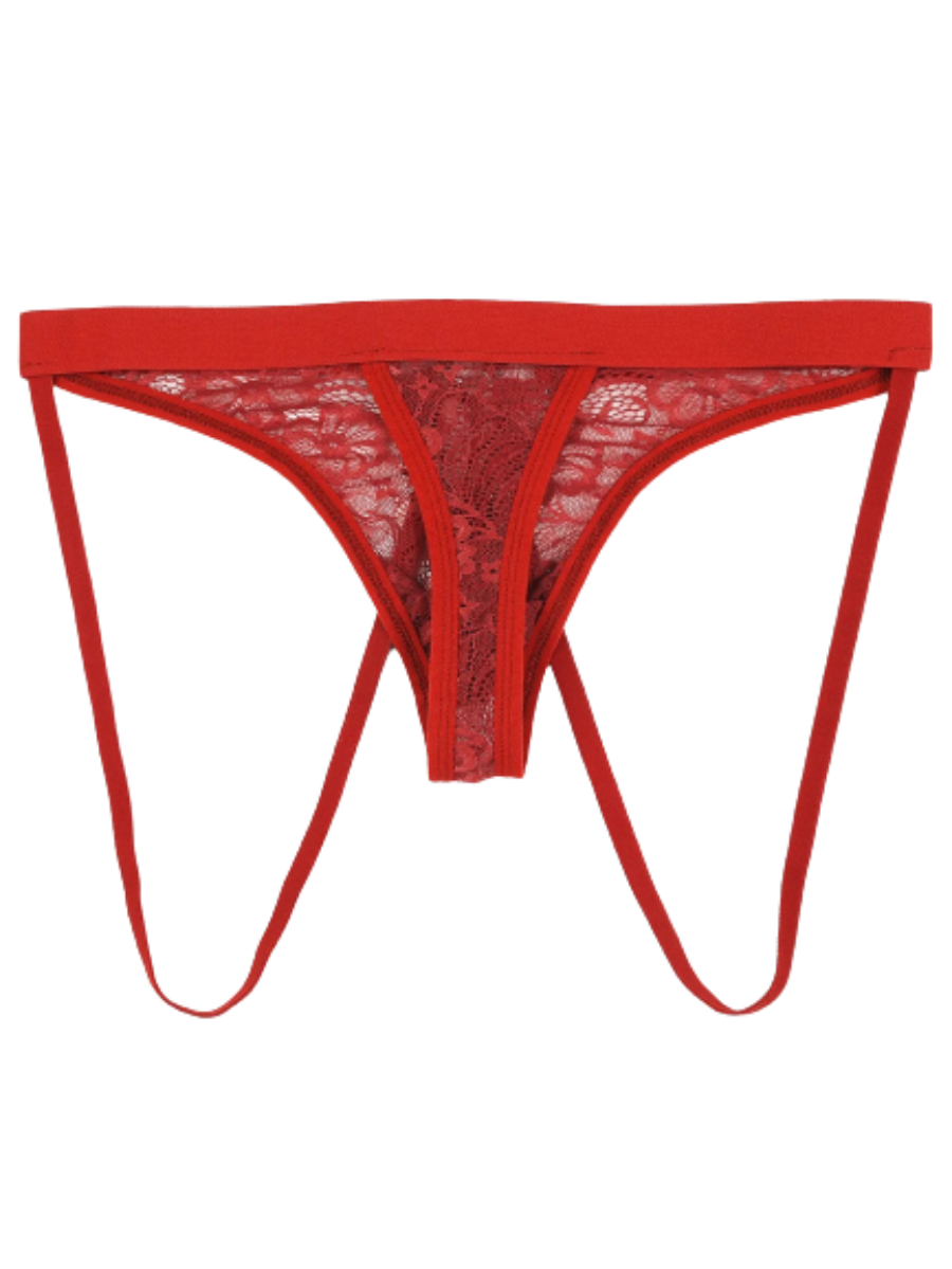 "Sissy Sevyn" Floral Lace Thongs