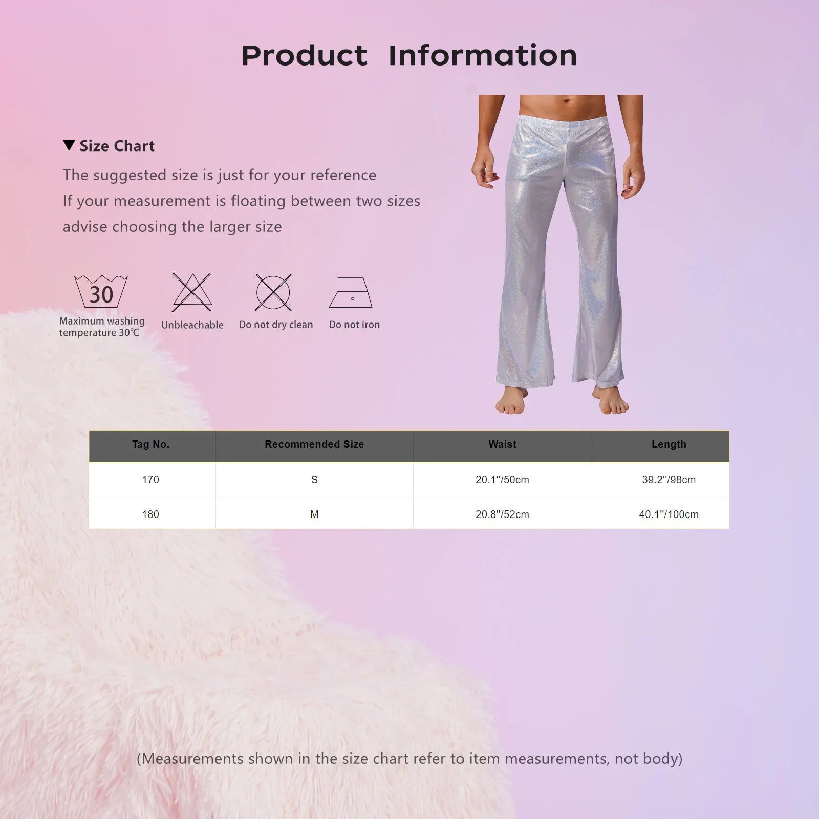 "Sissy Aubrey" Shiny Flare Pants