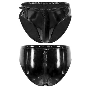 "Sissy Adley" Wet Look Briefs