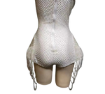 Load image into Gallery viewer, Aleena Beaded Pearls Bodysuit
