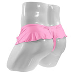 Load image into Gallery viewer, "Sissy Alara" Ruffle Skirted Thong Panties | Sissy Bowknot G-String Underwear
