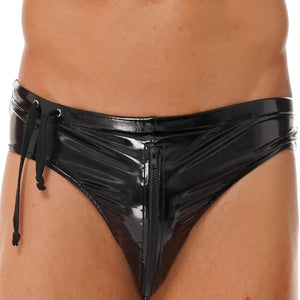 "Sissy Adley" Wet Look Briefs