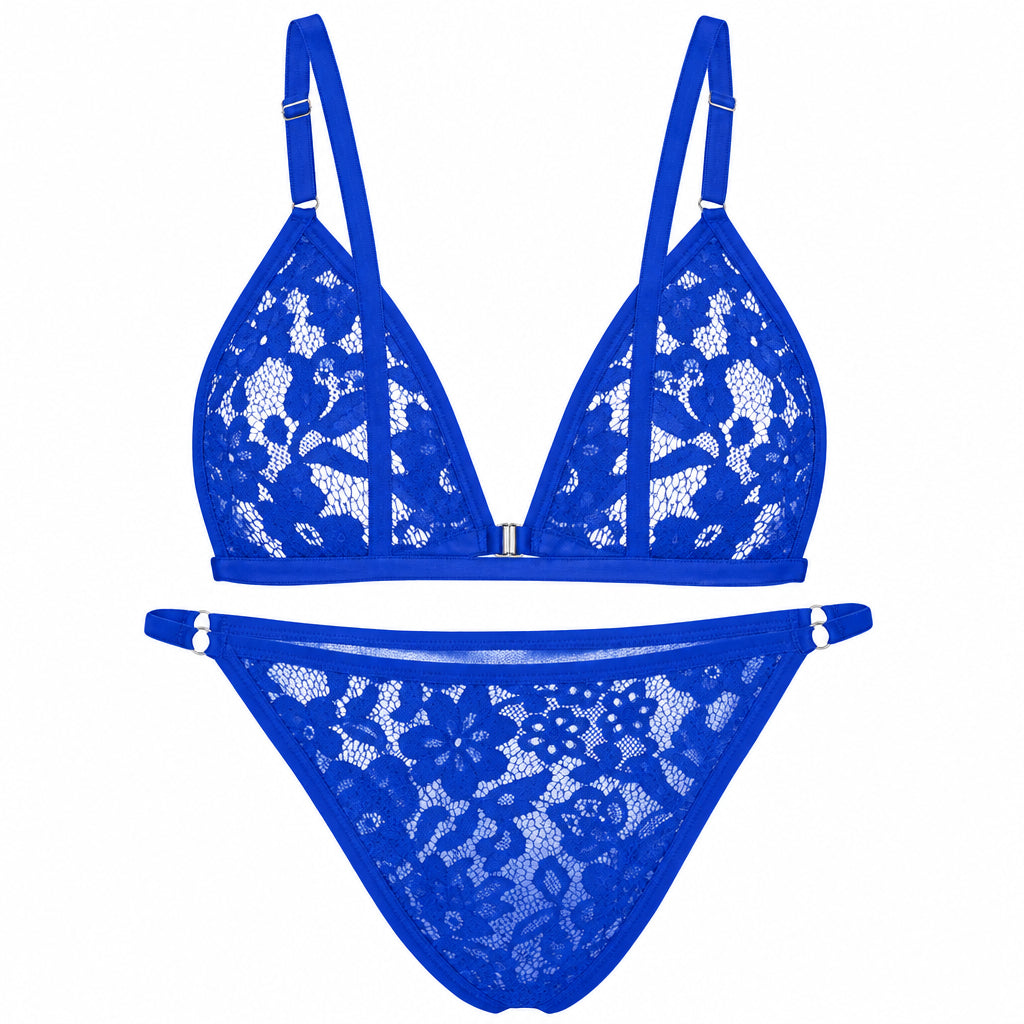 Sheer Lace Bra & Panty Set for Crossdressers