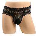 "Sissy Arabella" Lace Sissy Pouch Panties – See-Through Breathable Underwear