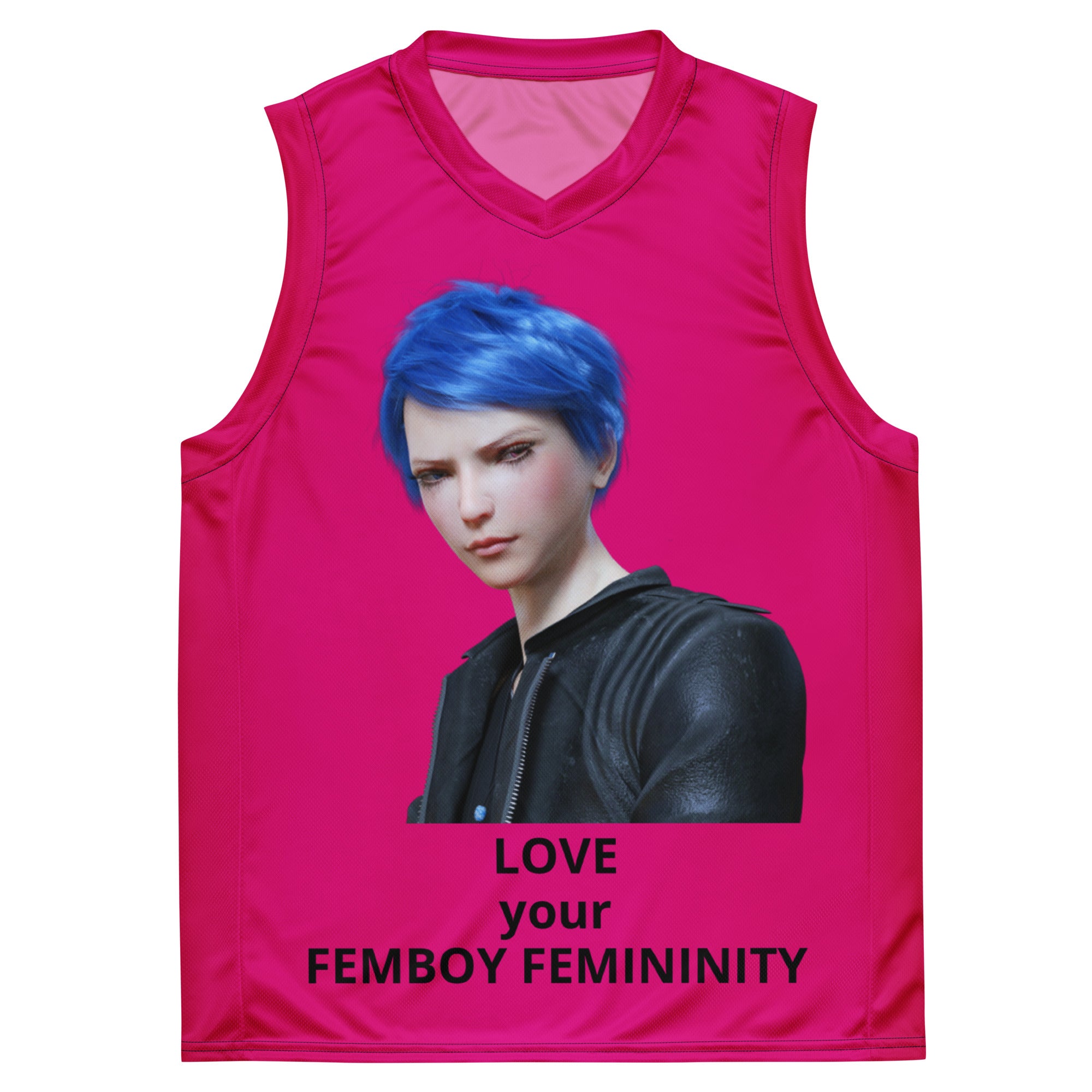 LOVE your FEMBOY FEMININITY  Basketball Jersey