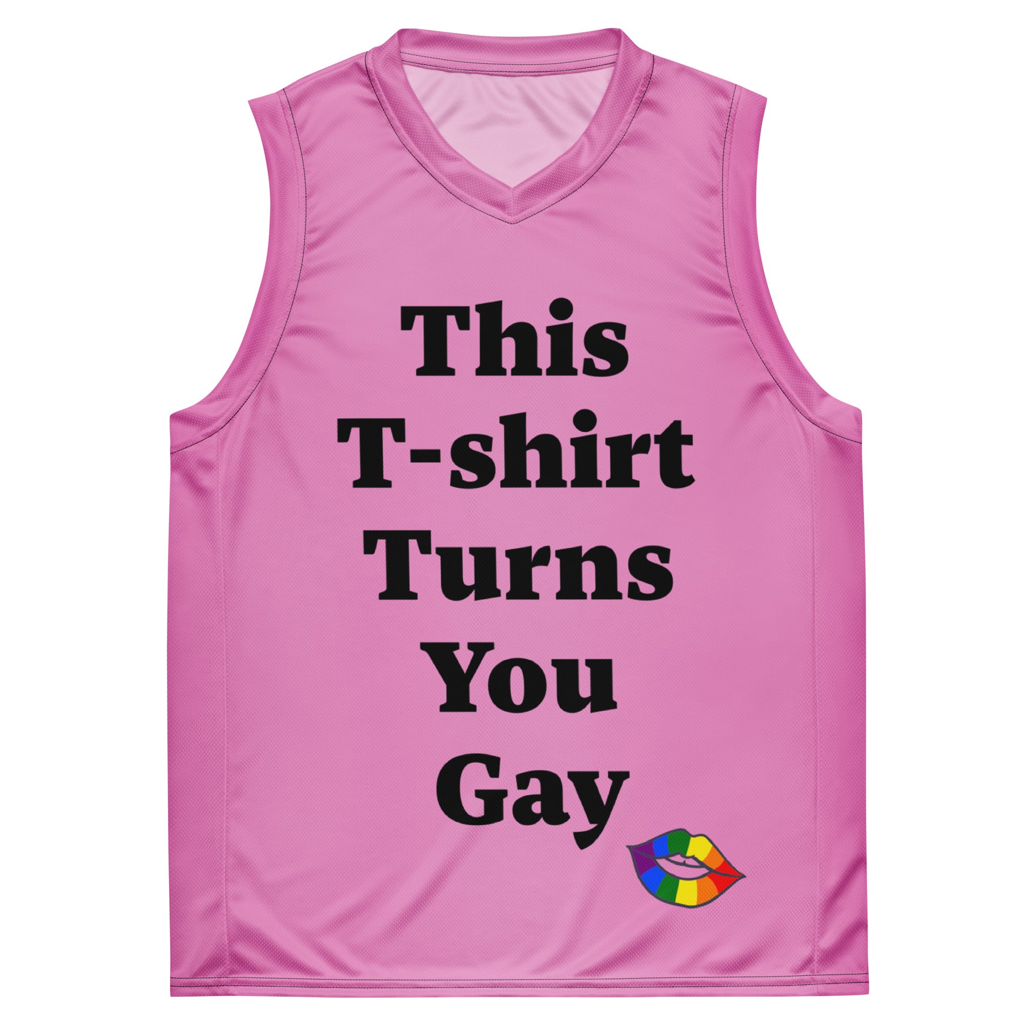 This T-shirt Turns You Gay Basketball Jersey