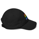 Load image into Gallery viewer, Pride Rainbow Hat | Embroidered 100% Cotton Twill | Adjustable Straps
