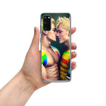 Load image into Gallery viewer, Gaypride Gay Homosexual Clear Case for Samsung® Easy to take on and off
