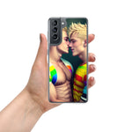 Load image into Gallery viewer, Gaypride Gay Homosexual Clear Case for Samsung® Easy to take on and off
