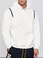 Load image into Gallery viewer, Mens Deconstructed Solid Long Sleeve Sweatshirt SKUK81437
