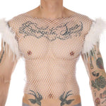 Load image into Gallery viewer, &quot;Sissy Madeline&quot; Feather Sleeveless Vest
