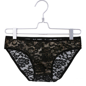 "Sissy Samantha" Lace Leopard Print Underwear