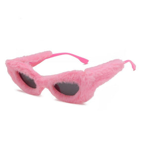 Y2K Fashion Feather Sunglasses