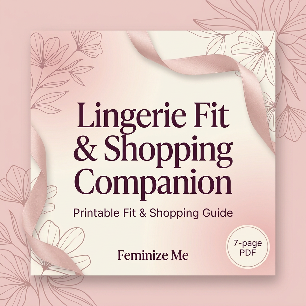 Lingerie Fit & Shopping Companion – Printable PDF Guide
