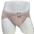 "Sissy Willow" Bow-Detail Ice Silk Briefs