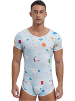 Load image into Gallery viewer, &quot;Sissy Baby&quot; ABDL Gay Male Print Bodysuit
