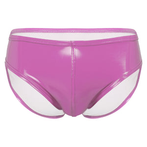 "Sissy Selah" Wet Look Patent Leather Panties