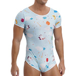 Load image into Gallery viewer, &quot;Sissy Baby&quot; ABDL Gay Male Print Bodysuit
